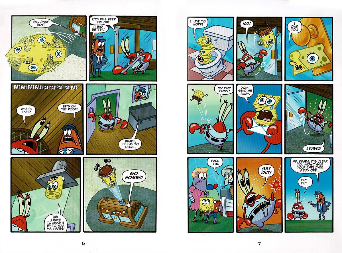 Thumbnail 4 Spongebob Comics #1: Silly Sea Stories 