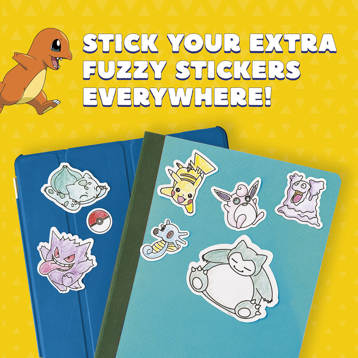 Thumbnail 5 Klutz Pok&eacute;mon Color Your Own Fuzzy Stickers 