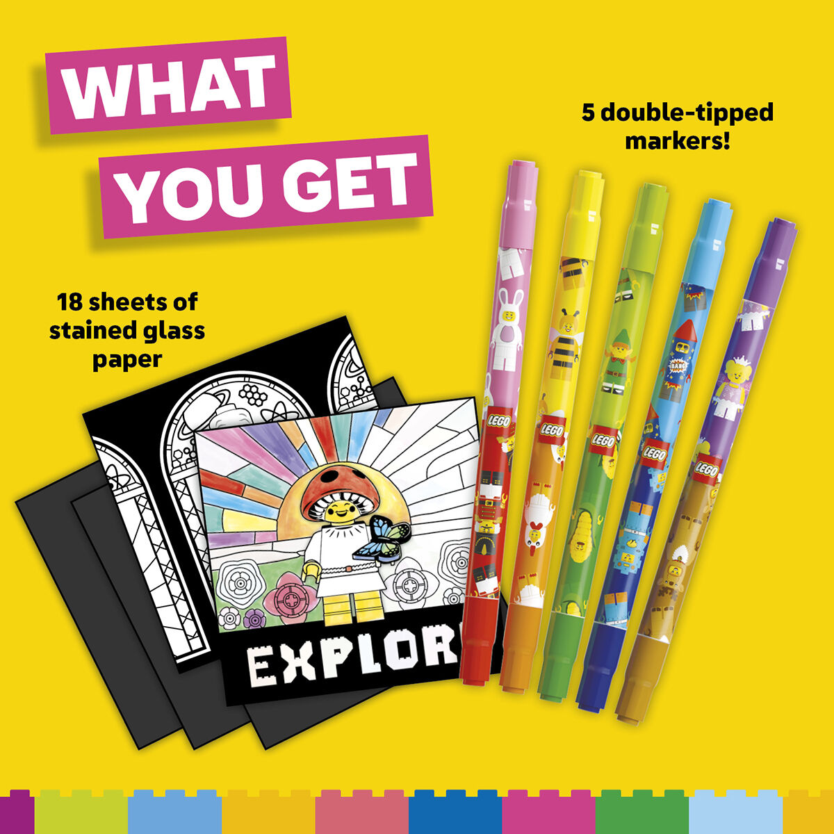 Thumbnail 2 Klutz LEGO Stained Glass Art 