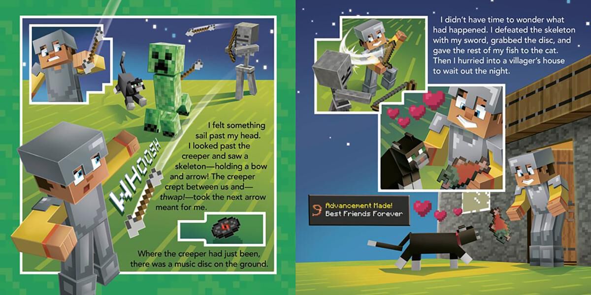 Thumbnail 3Minecraft Picture Books 2-Pack