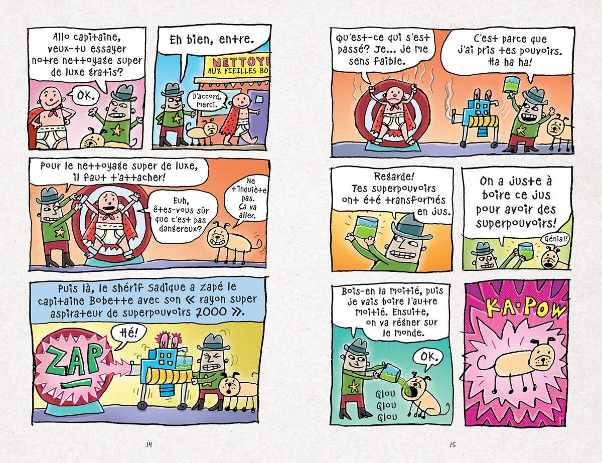 Thumbnail 4 Les aventures de B&eacute;b&eacute; Super-couche 