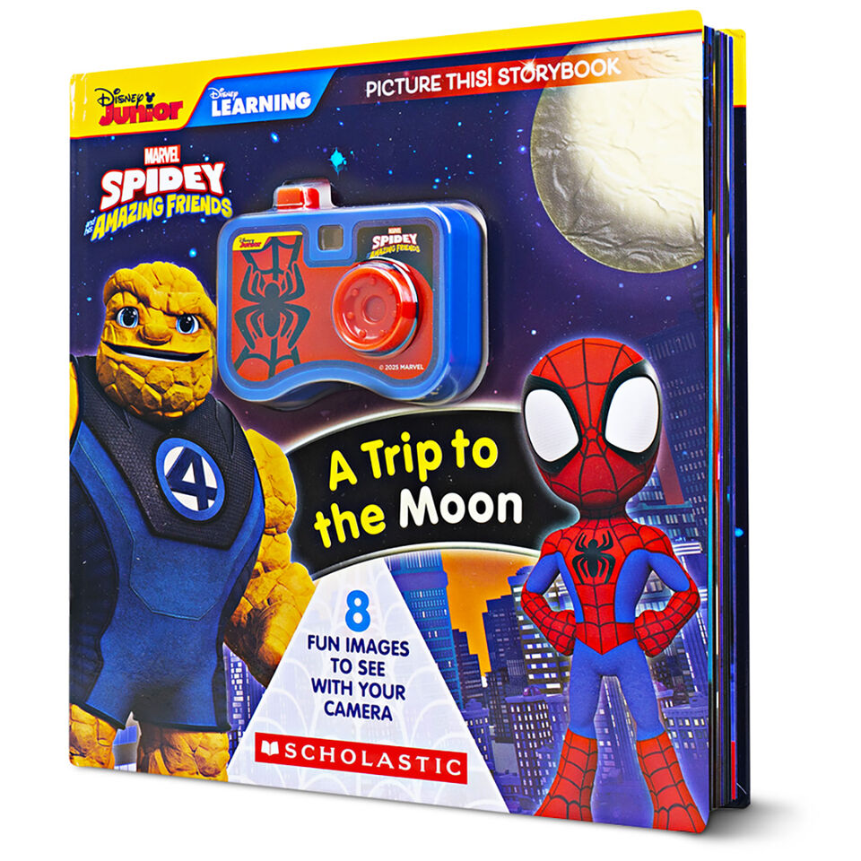 Spidey Camera Spidey and His Amazing Friends: A Trip to the Moon | Scholastic Canada ...