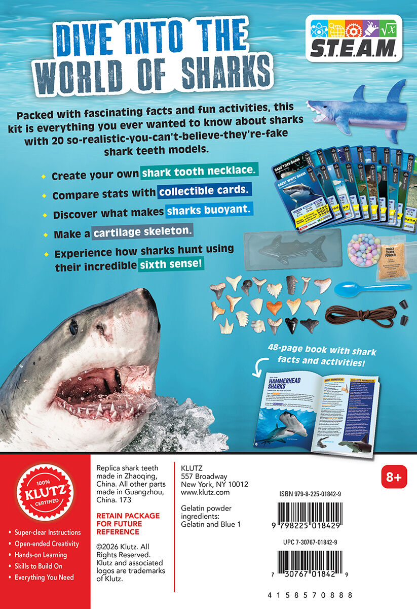 Thumbnail 6 Klutz: Shark-tastic Teeth! 