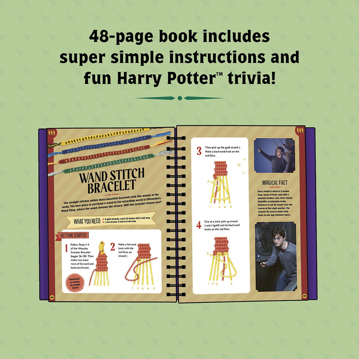 Thumbnail 5 Klutz Harry Potter Friendship Bracelets 