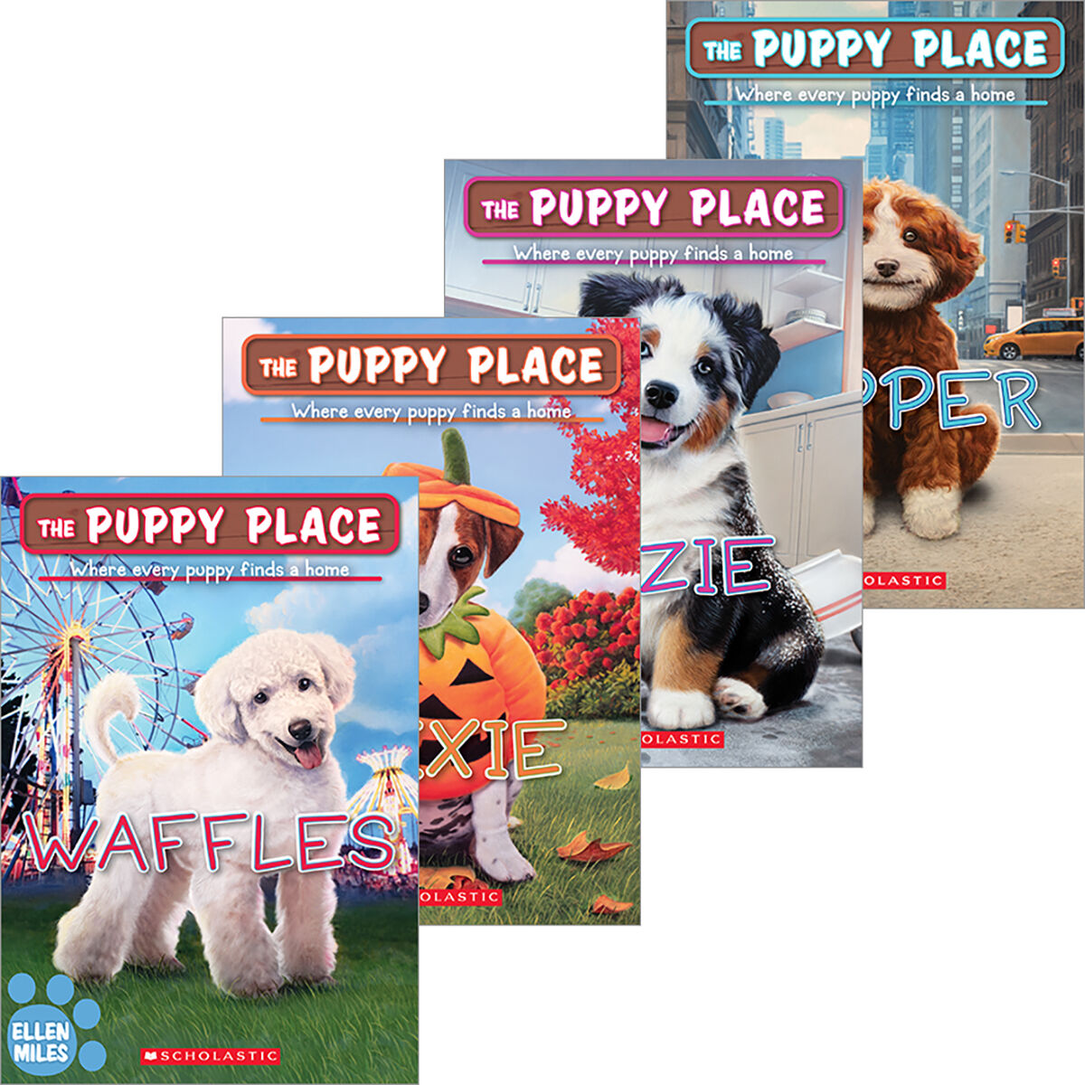 The Puppy Place #68-#72 Pack