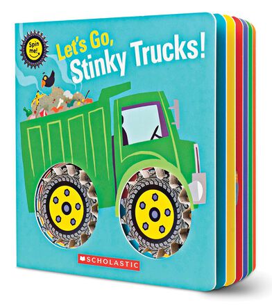Spin Me!: Let's Go, Stinky Trucks!   Spin Me!: Let's Go, Stinky Trucks!