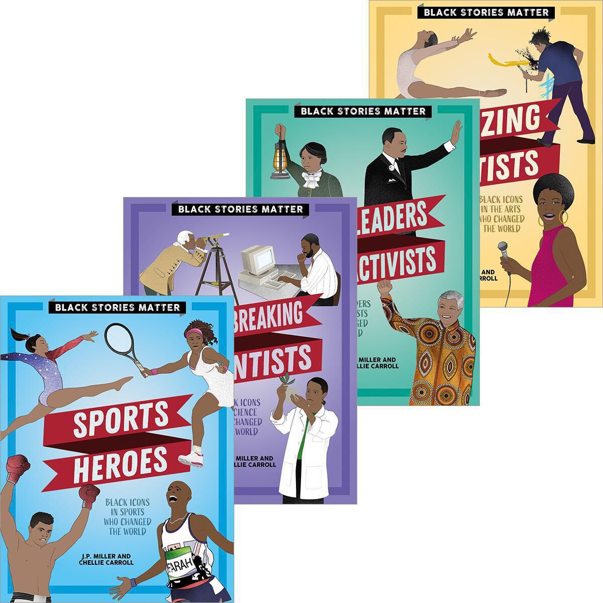  Black Stories Matter Series 4-Pack 