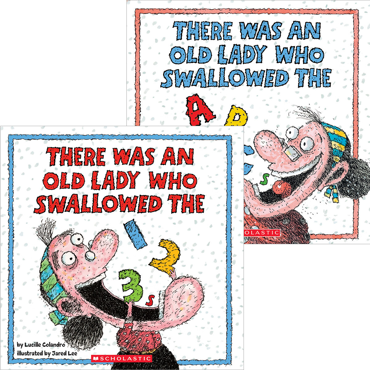 There Was an Old Lady...ABCs and 123s Pack