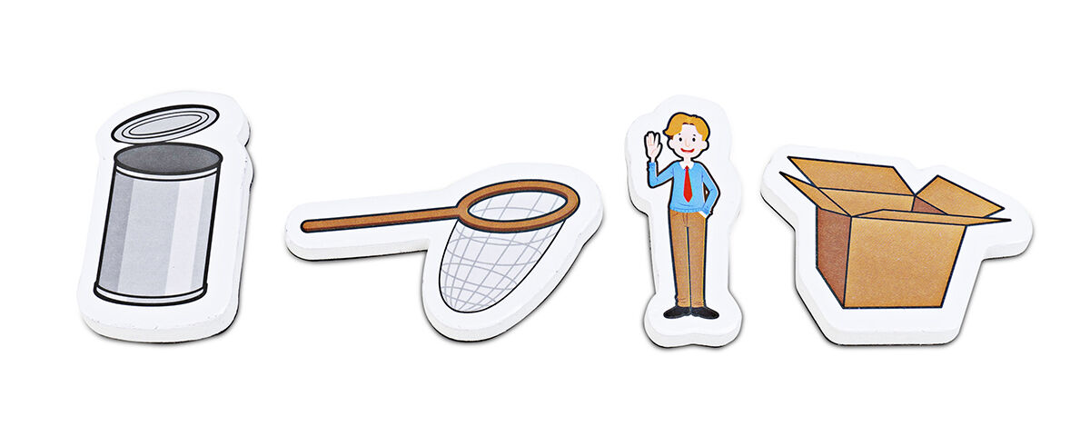 Thumbnail 6 Rainbow CVC Magnetic Foam Objects 