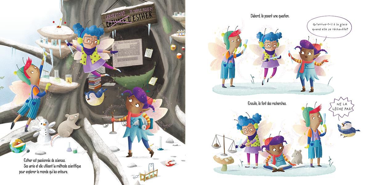 La fée scientifique : Solide, liquide, gazeux | Scholastic Canada Clubs ...