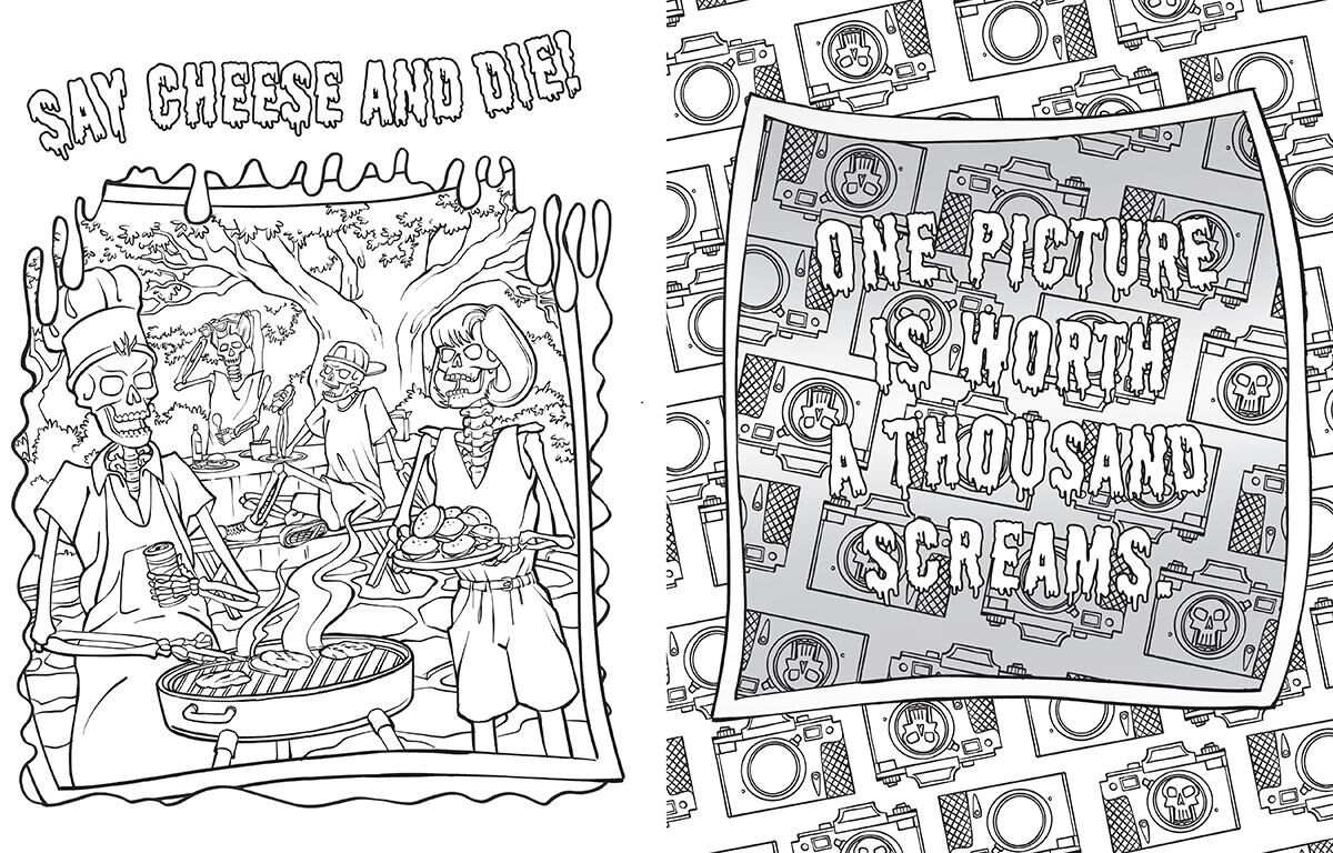 Goosebumps: The Official Coloring Book | Scholastic Canada Book Clubs