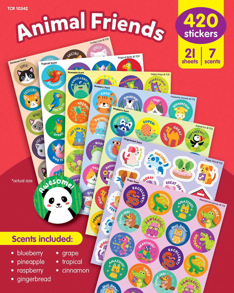 Animal Friends Stickers