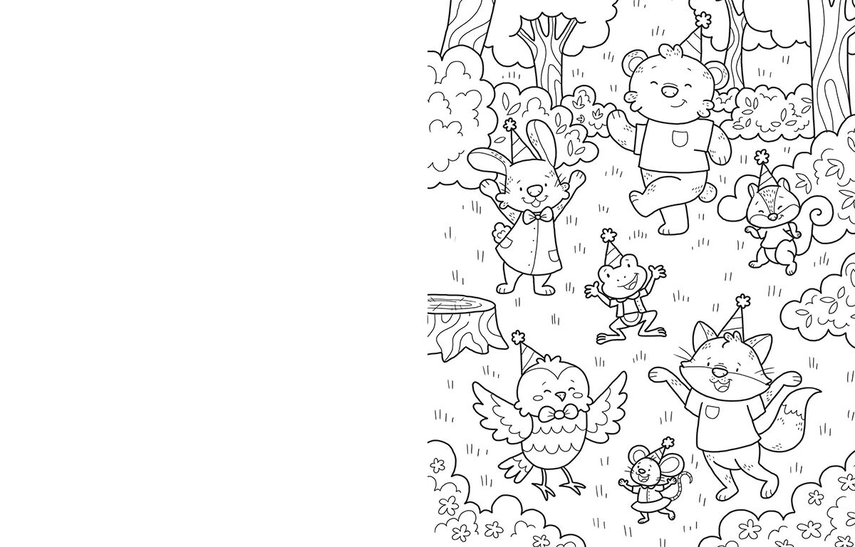 Thumbnail 2Mes adorables coloriages : Cr&eacute;atures de la for&ecirc;t