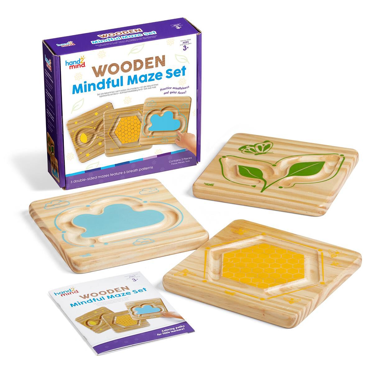 Thumbnail 2Wooden Mindful Maze Set