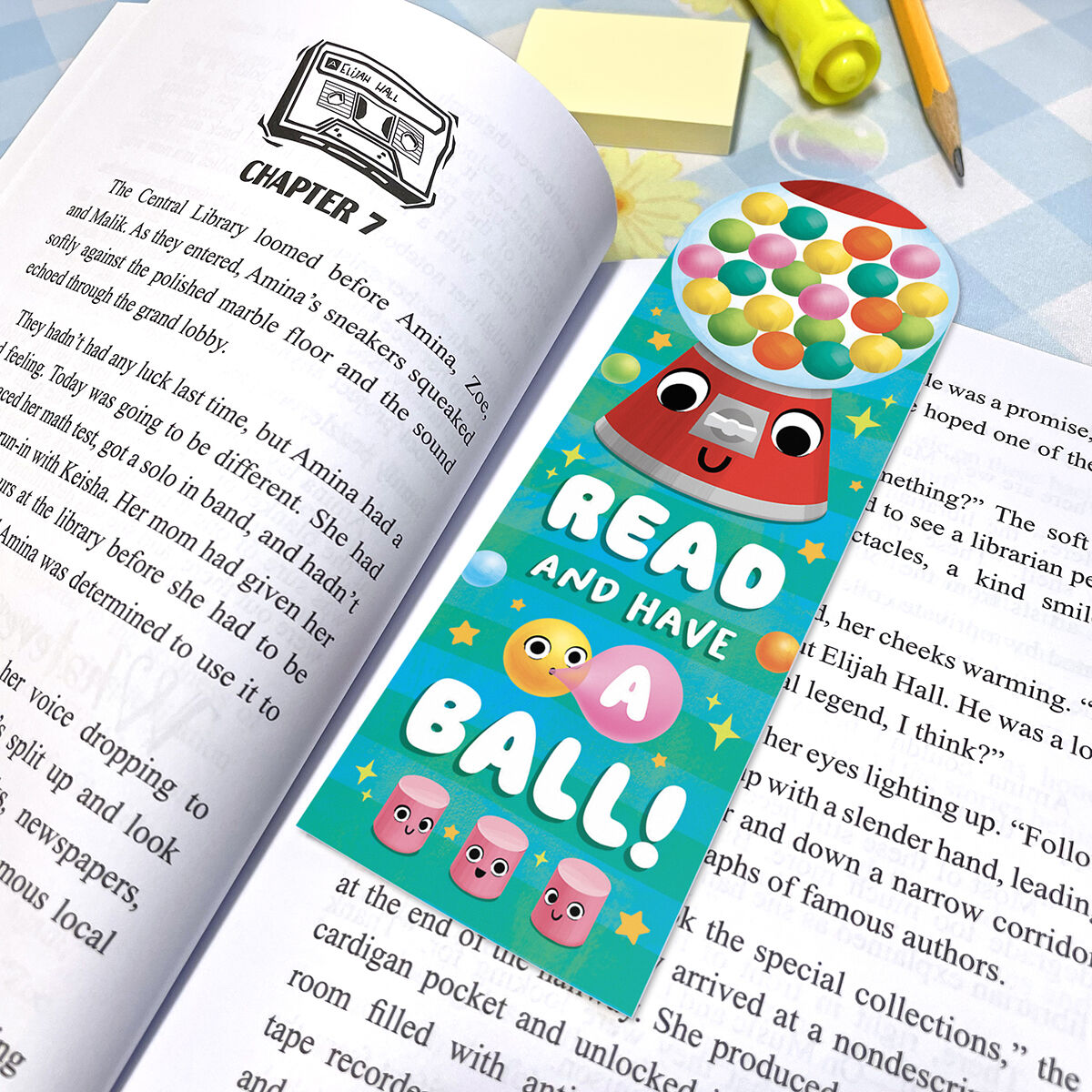 Thumbnail 3Smelly Bookmarks: Bubble Gum