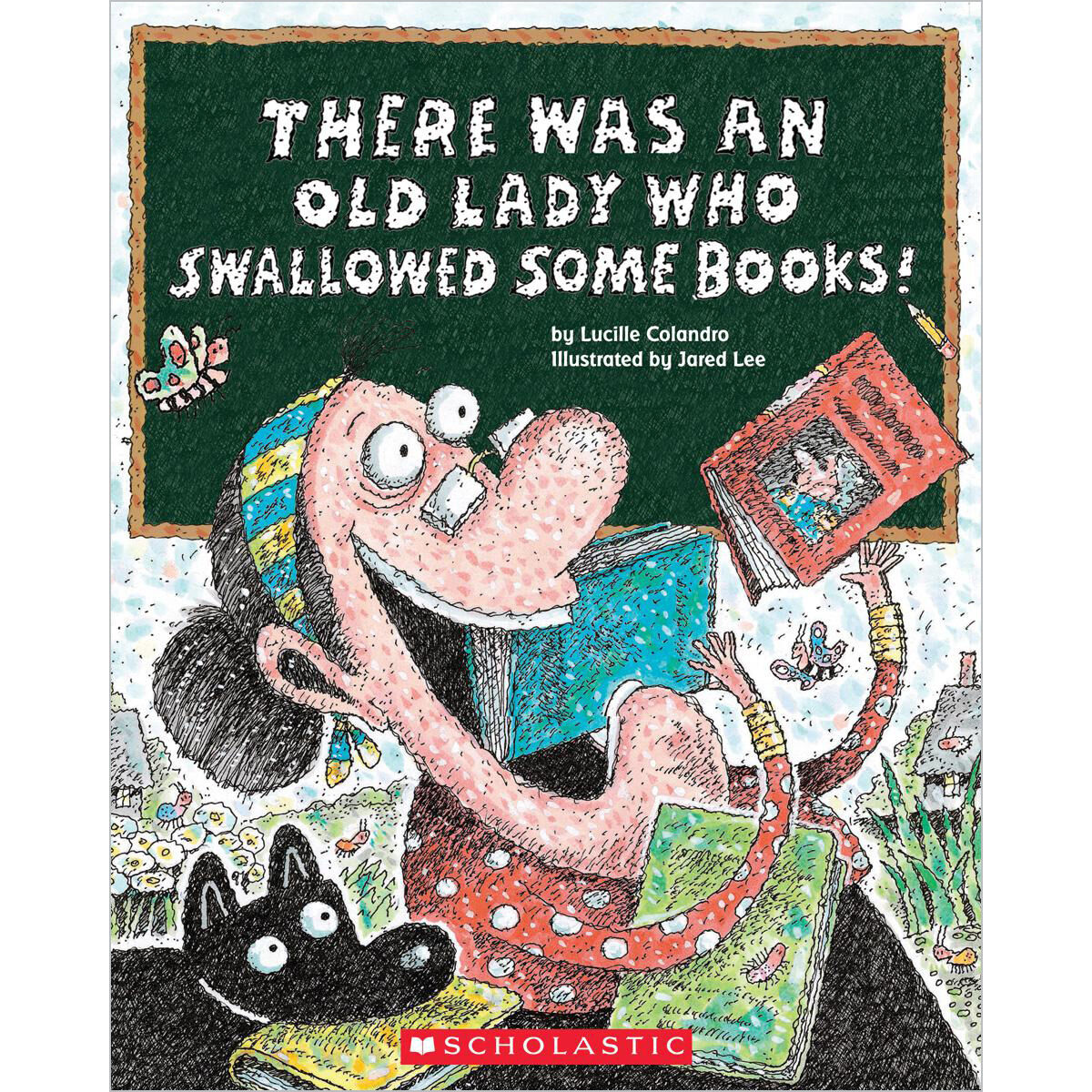 There Was An Old Lady Who Swallowed Some Books 10-Pack