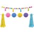Thumbnail 1 Colorful Pom-Poms and Tassels Garland 
