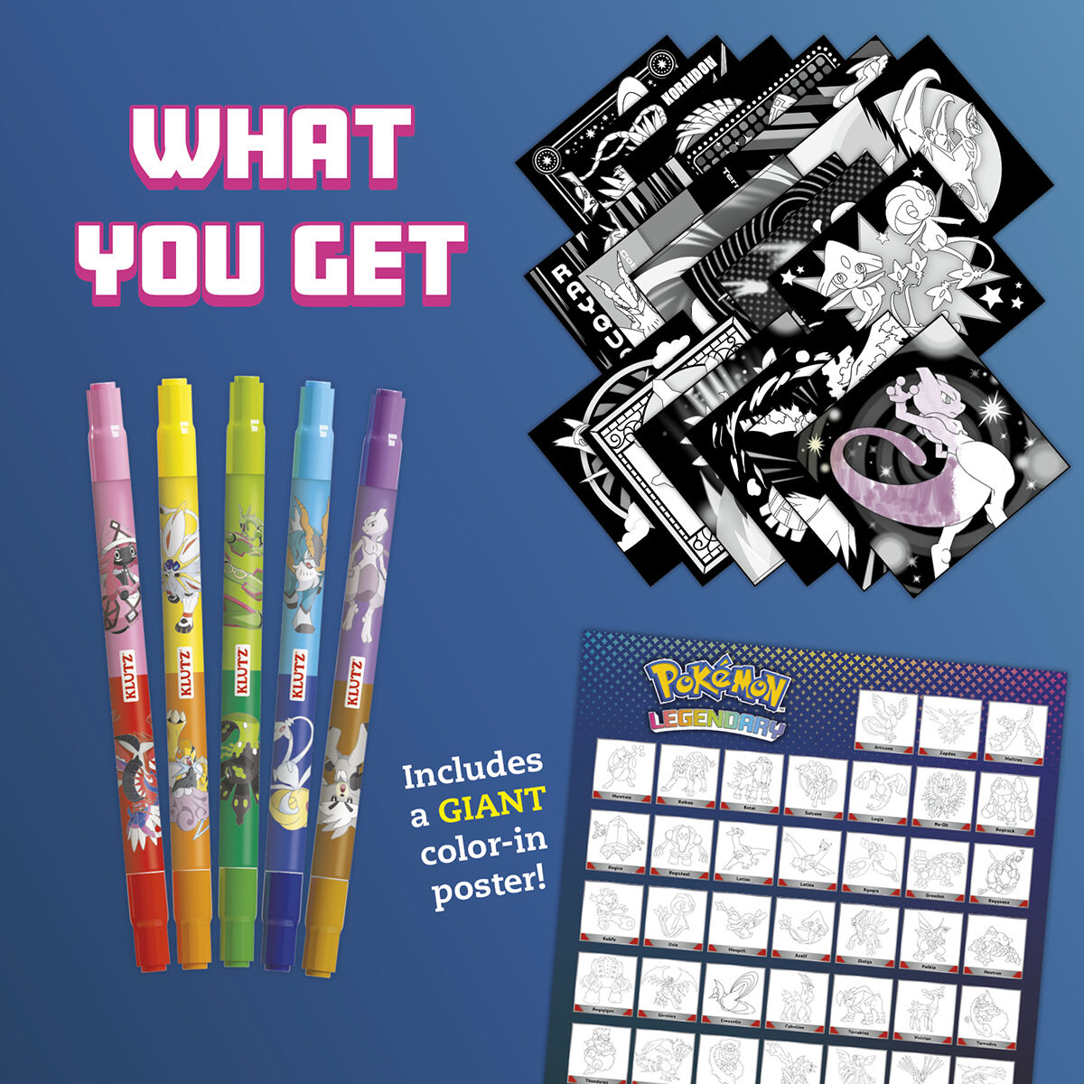 Thumbnail 2 Klutz&reg; Press: Pok&eacute;mon? Legendary Stained Glass Art 