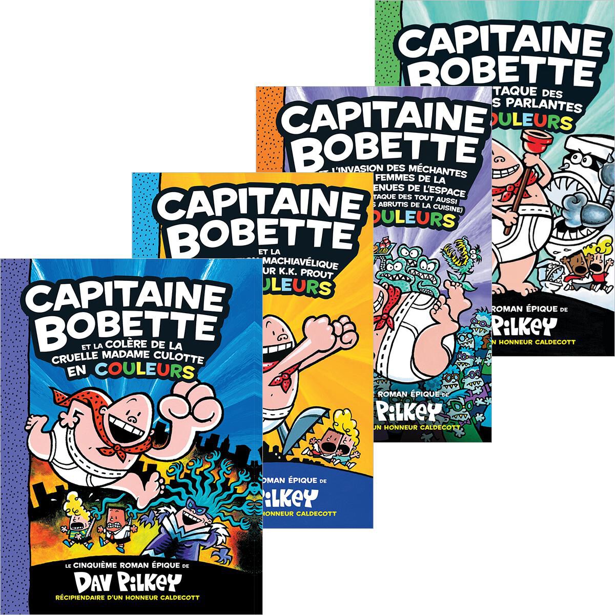  Collection Capitaine Bobette en couleurs - Tomes 1 &agrave; 5 