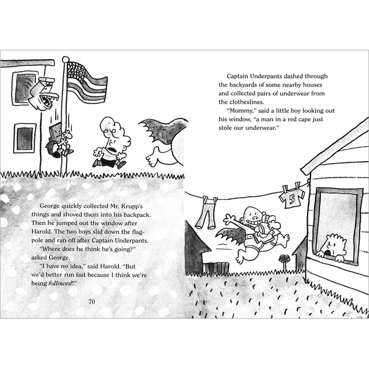 Captain Underpants 1 6 Pack Scholastic Canada Book Clubs