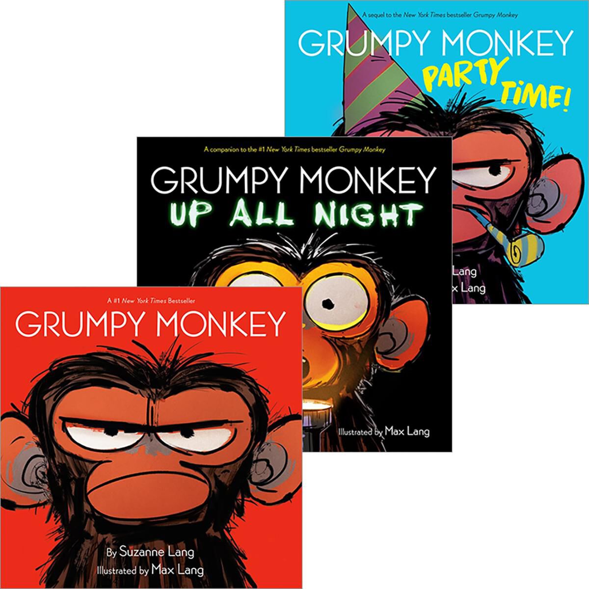  Grumpy Monkey 3-Pack 
