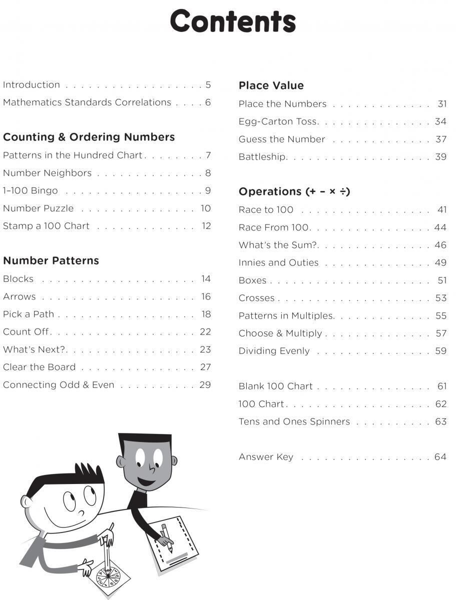 Thumbnail 2 Play &amp; Learn Math Hundred Chart 