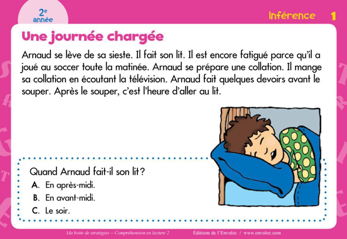 Thumbnail 4Ma bo&icirc;te de strat&eacute;gies : Compr&eacute;hension en lecture 2
