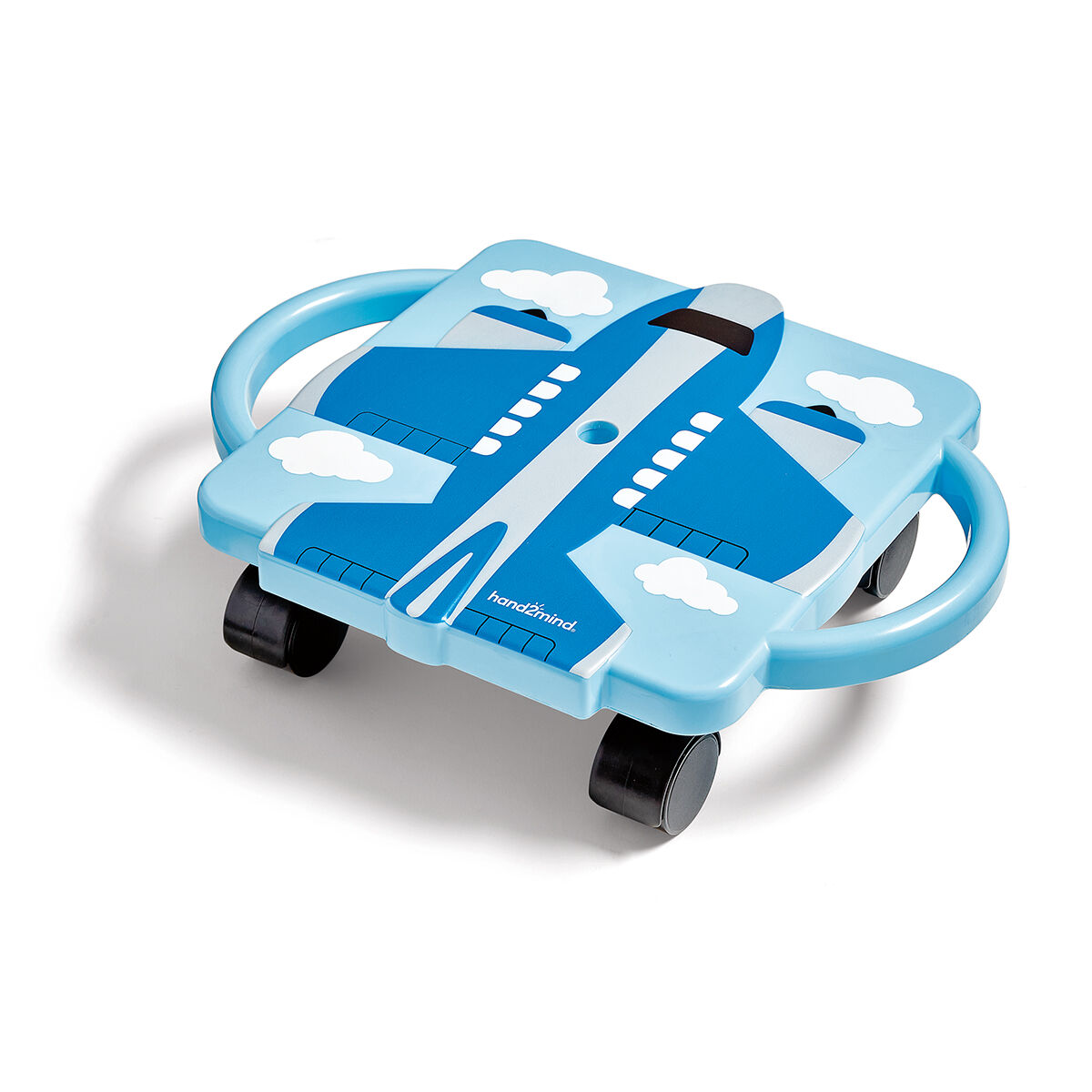 Scooter Board: Plane Glider Blue