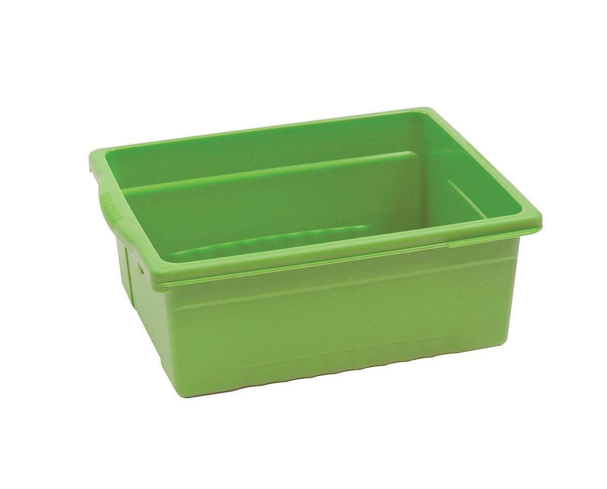 Thumbnail 4 Small Book Browser Cart with Vibrant Tubs 