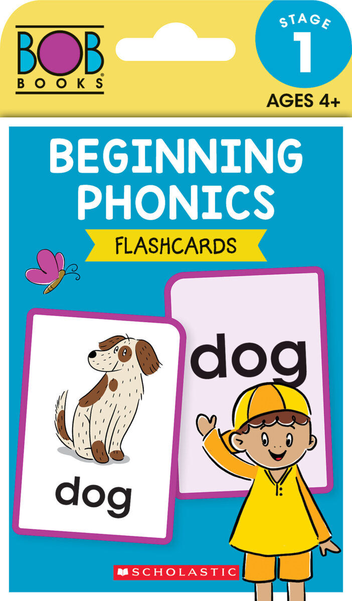  BOB Books: Beginning Phonics Flashcards 