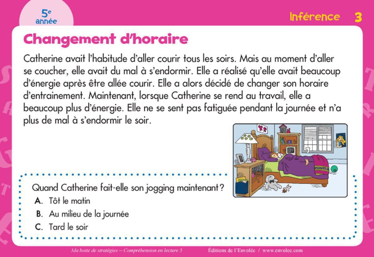 Thumbnail 4 Ma bo&icirc;te de strat&eacute;gies : Compr&eacute;hension en lecture 5 