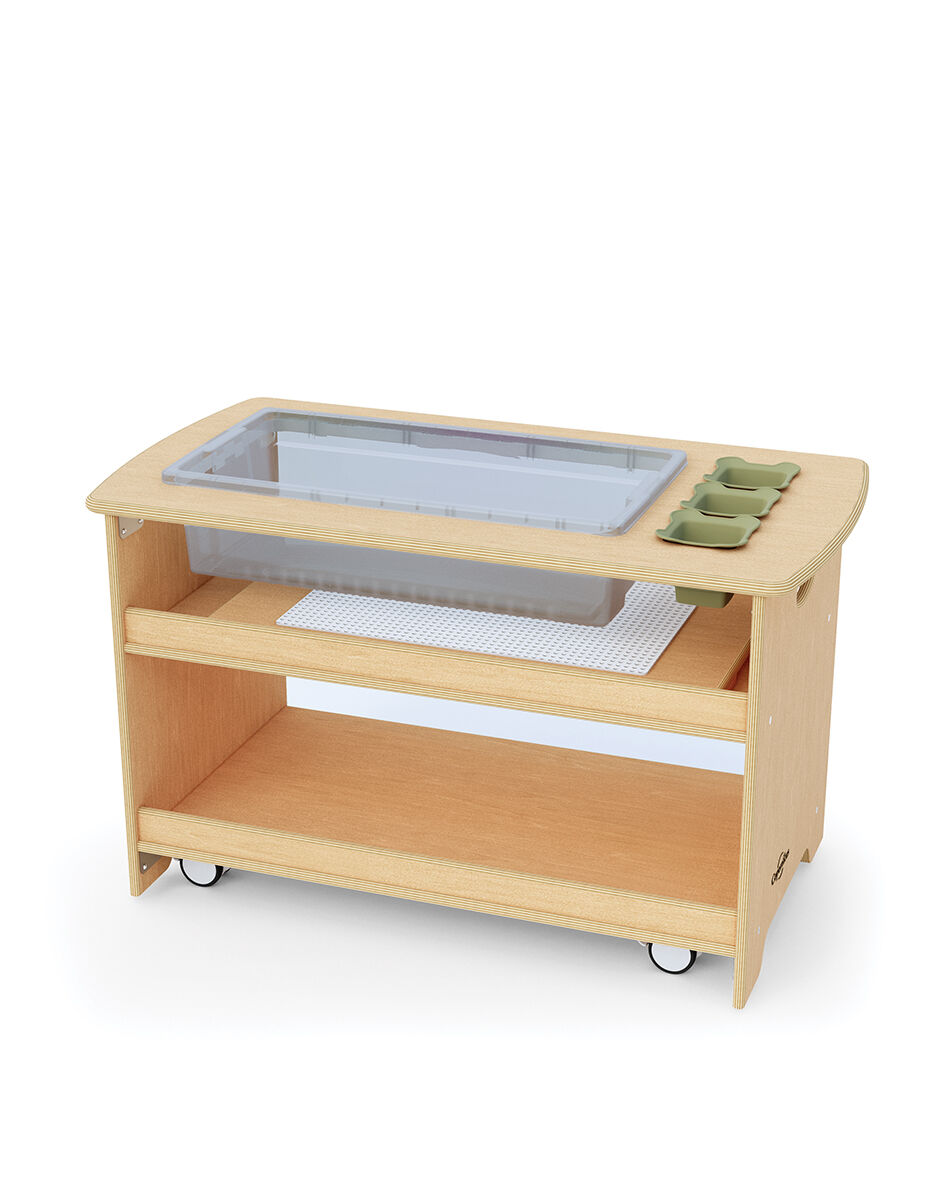 Seoras Birch Sensory Table with Casters