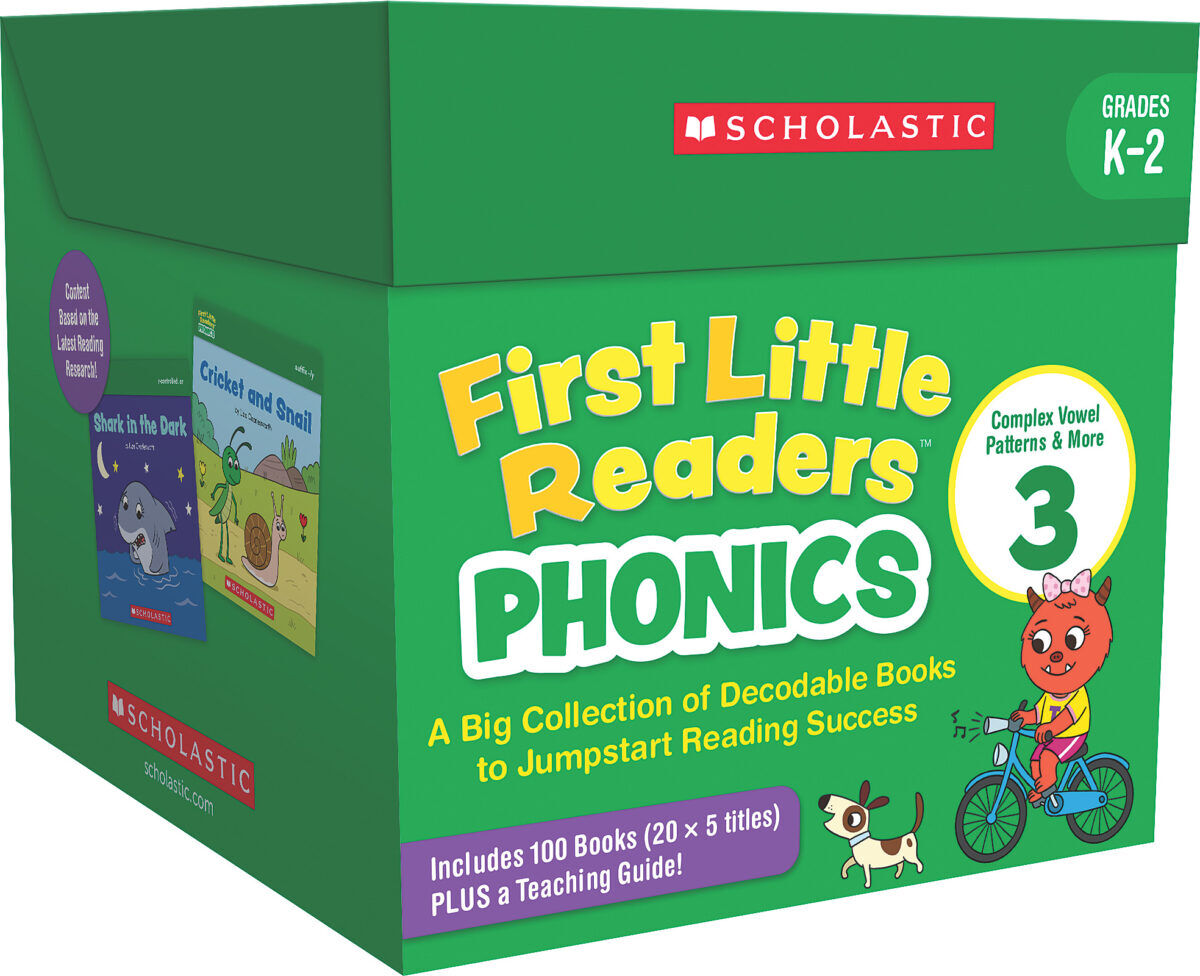 First Little Readers: Phonics Set 3: Variant Vowels & More