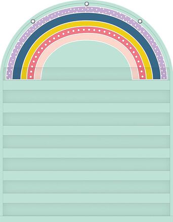  Oh Happy Day! Rainbow 7 Pocket Chart 