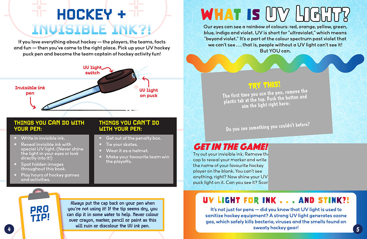 Thumbnail 2Top Secret Hockey Activity Book