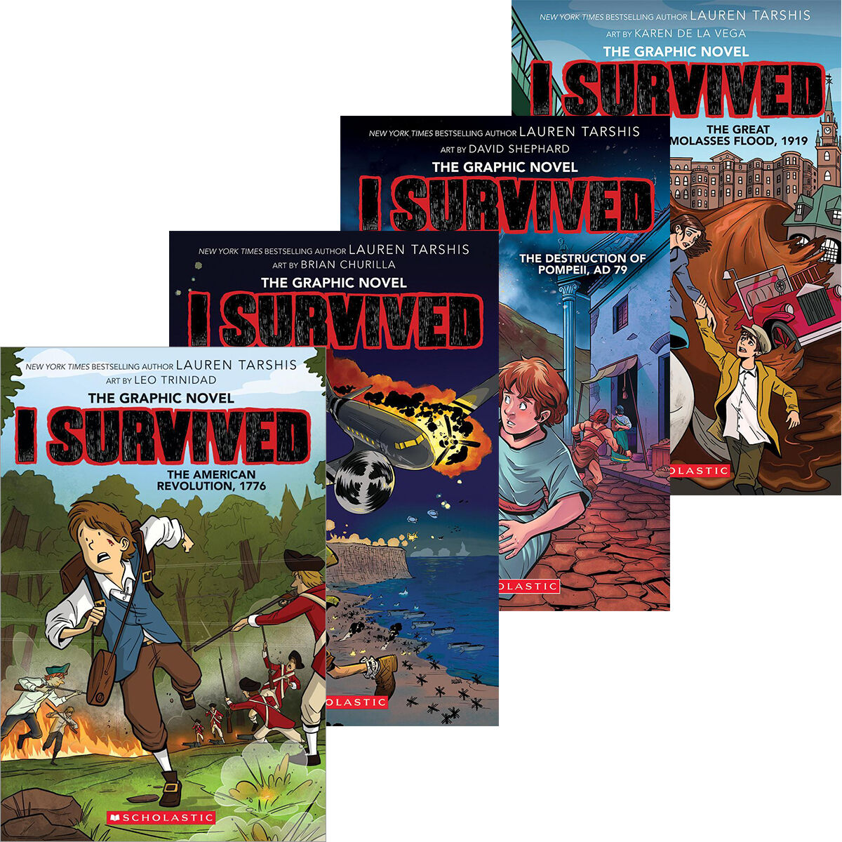 I Survived Graphix #8-#13 Pack