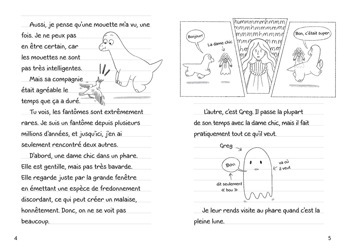 Thumbnail 4Journal de bord d'un dino-fant&ocirc;me : No 1 - L'affaire est ketchup!