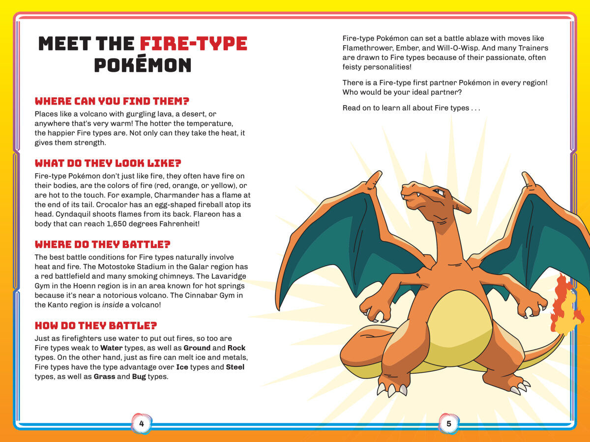 Thumbnail 2Pok&eacute;mon Type Guide: Fire Types/Grass Types