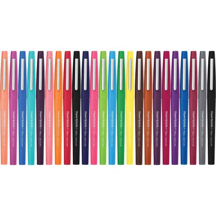 PaperMate Flair Markers: 24 Felt Tip Pens Pack   PaperMate Flair Markers: 24 Felt Tip Pens Pack
