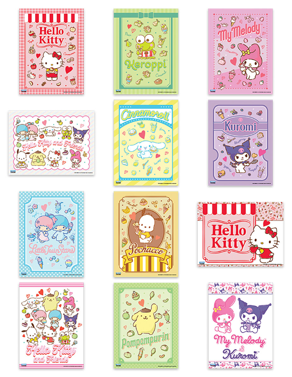 Thumbnail 2 Hello Kitty and Friends Poster Book 