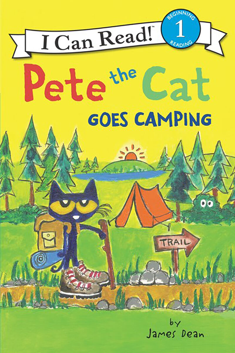 Pete the Cat Goes Camping (Level 1 Reader)