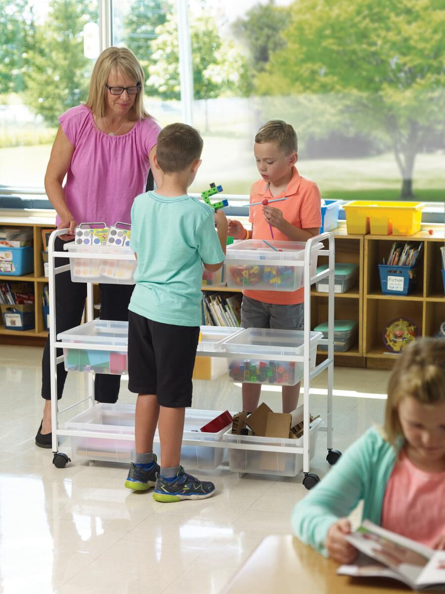 Thumbnail 2 Clear STEM Storage Cart 