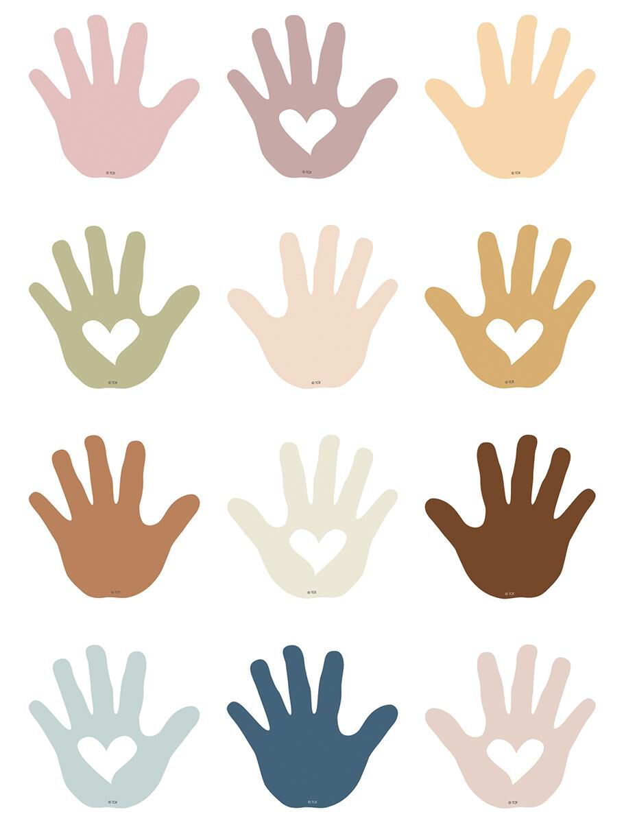  Mini Accent Cut-Outs: Everyone is Welcome: Helping Hands 