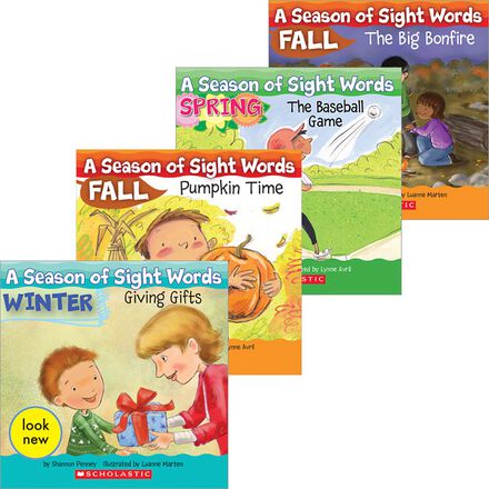  A Season of Sight Words All Year 24-Pack 