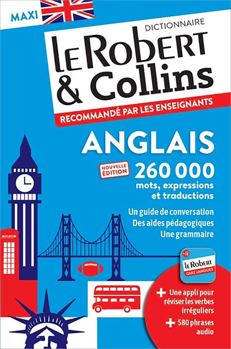  Robert et Collins Maxi fran&ccedil;ais-anglais et anglais-fran&ccedil;ais 