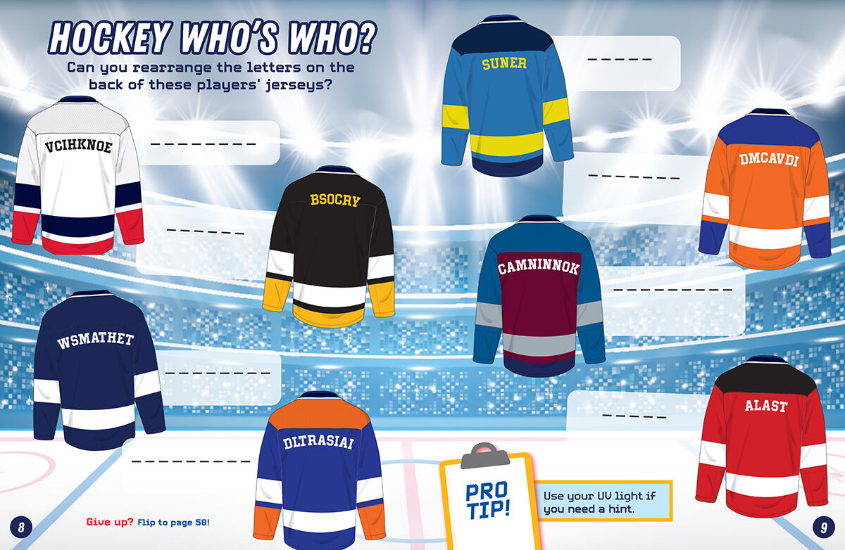 Thumbnail 4Top Secret Hockey Activity Book