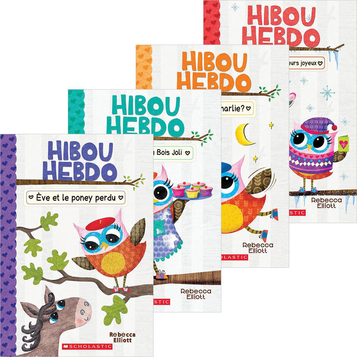  Collection Hibou Hebdo : Tomes 1 &agrave; 8 