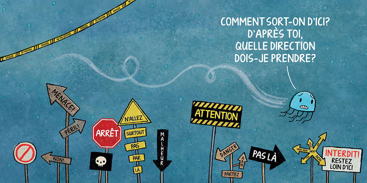 Thumbnail 2 Les 	petites aventures de Narval et Gelato : Ce livre est dangereux! - Tome 1 