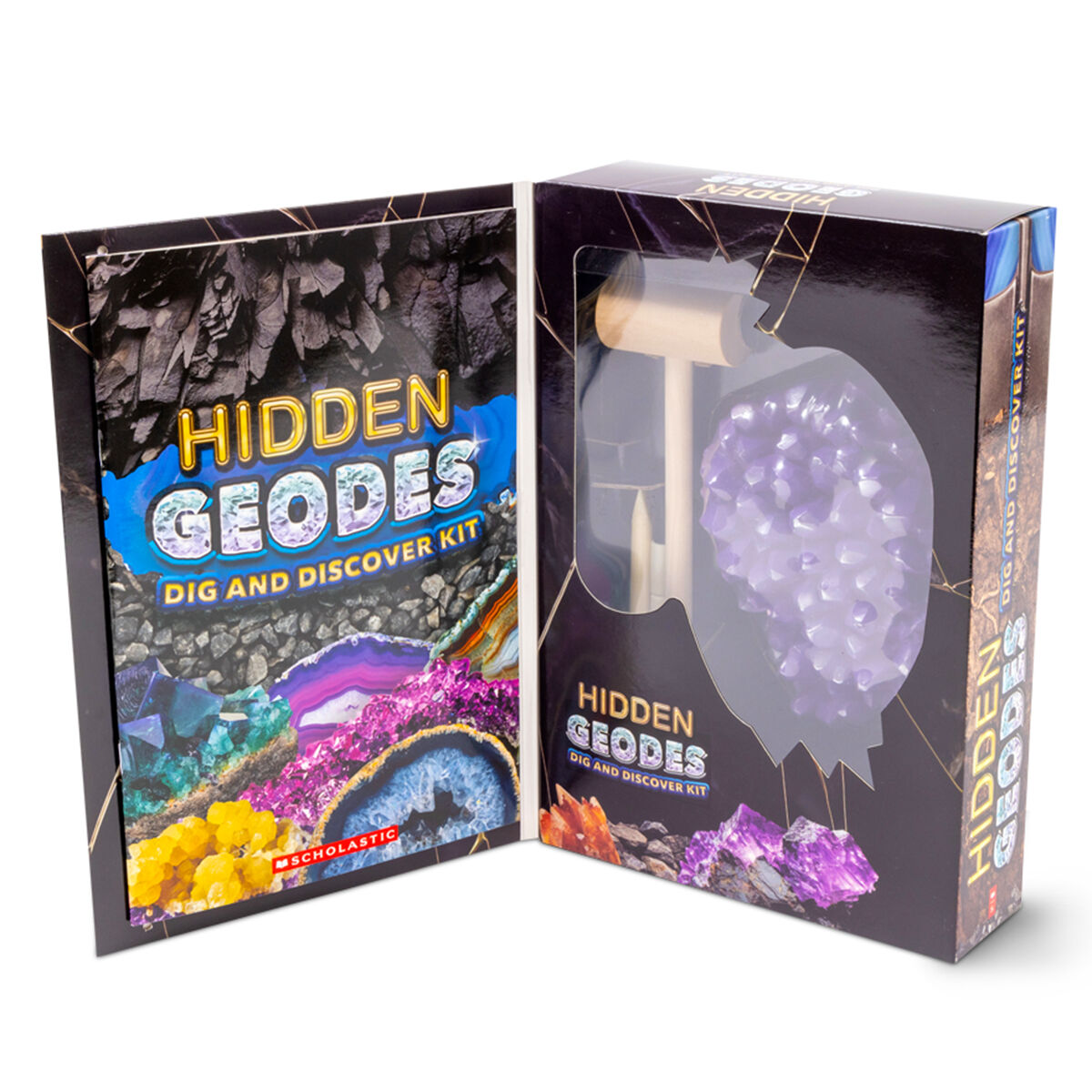 Thumbnail 3 Hidden Geodes: Dig and Discover Kit 