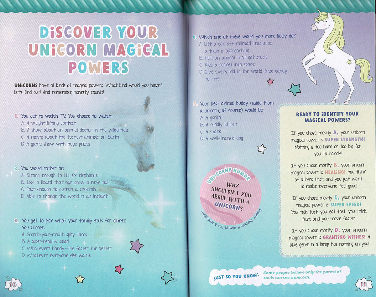 Unicorn Magic Activity Book Eraser Scholastic Canada Book Clubs